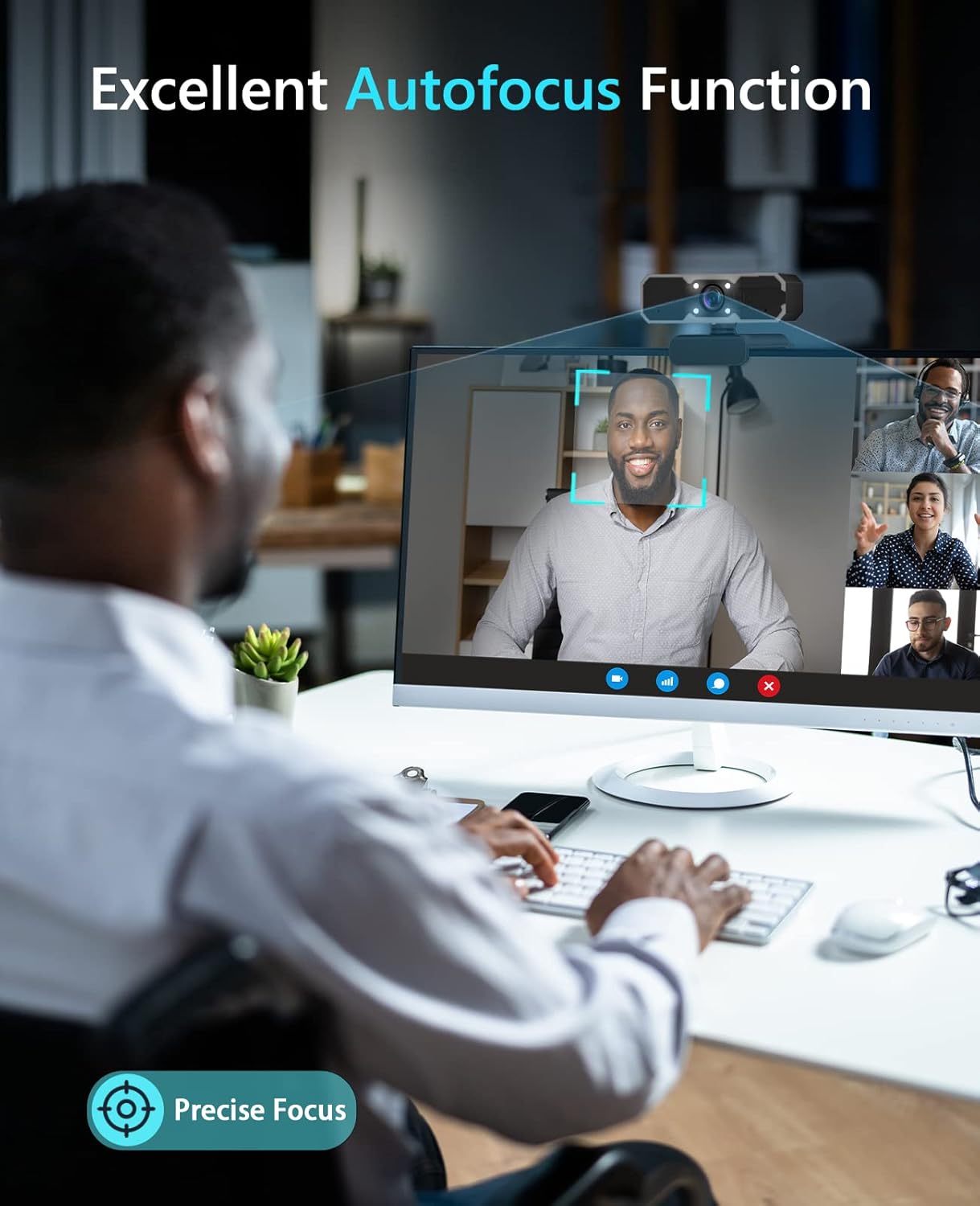 Professional 60FPS Studio Streaming Camera