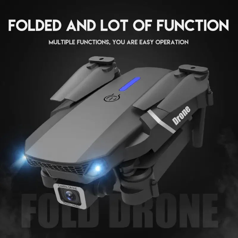 Cinematic Foldable HD Camera Drone